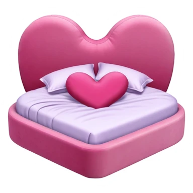 sims heart bed sticker