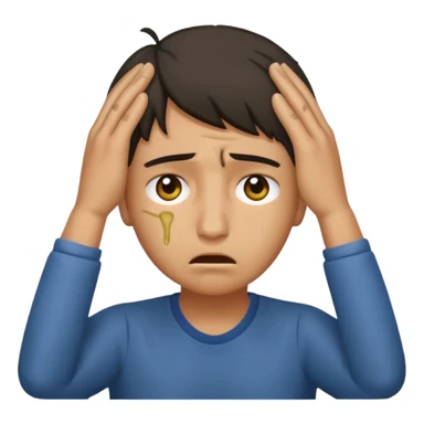 Ami burro le duele la cabeza sticker