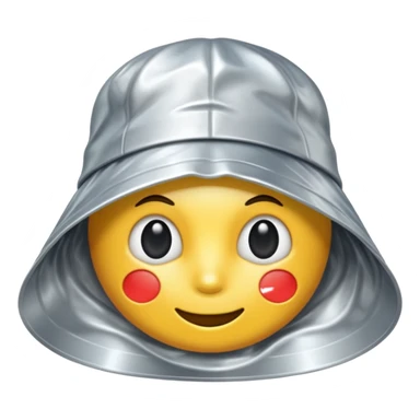 tin foil hat emoji sticker
