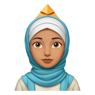 Muslim on pyramids sticker