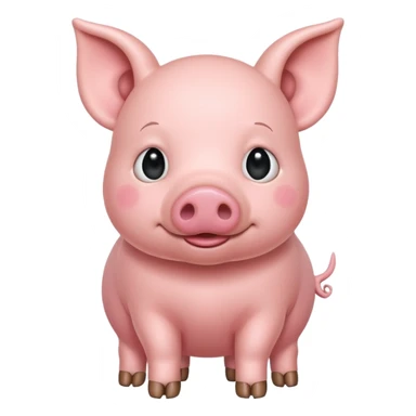 cute pig sticker