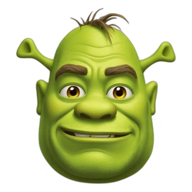green-shrek sticker