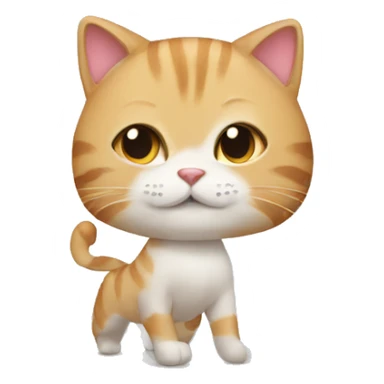 cat with swimsuit  sticker