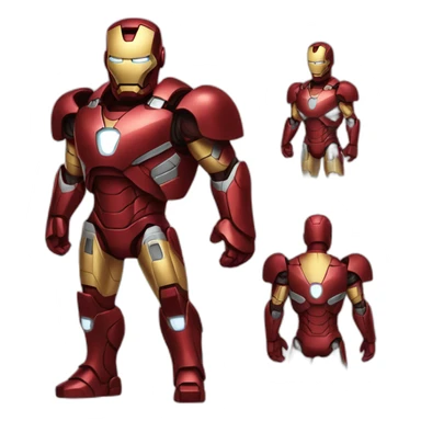 fullbody iron man sticker