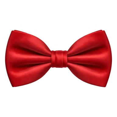 Papillon morbido rosso sticker