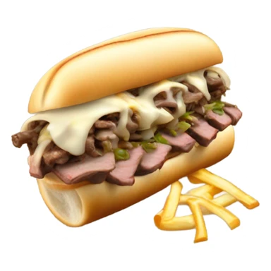 Cheesesteak sticker