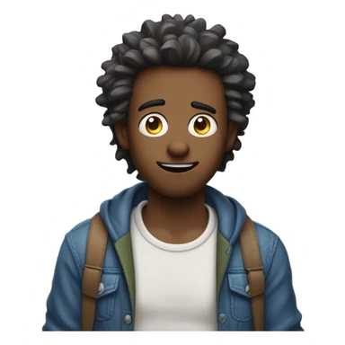 scaredy rizzler  sticker