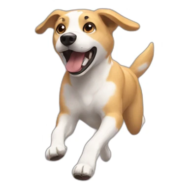 super-fast-doggo-running-at-incredible-hihg-speee sticker