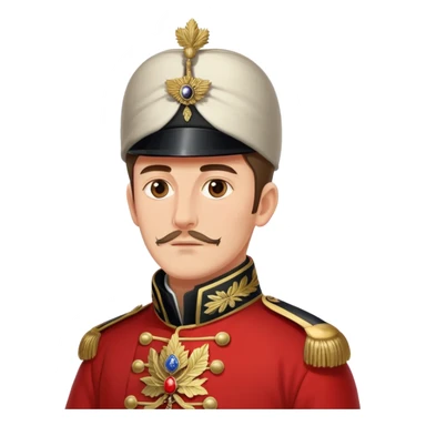 British soldier 19 century opium war sticker