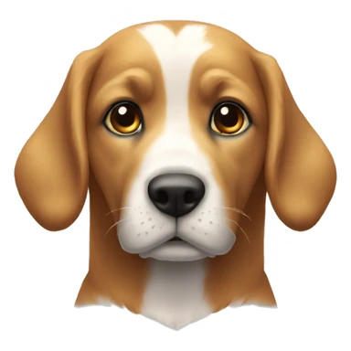 Corazón -arcoiris -perro sticker