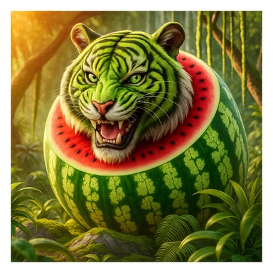 Edit the character in the reference image to have a mischievous expression, keeping the original style, outfit, and colors exactly as in the reference image. sticker