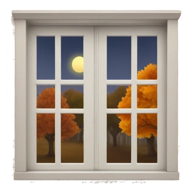 Autumn window sticker