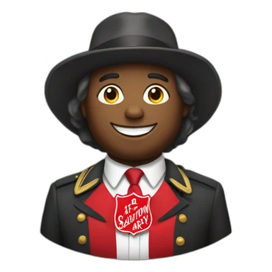 The Salvation army sticker