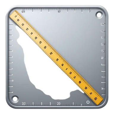 mac os icon crop ruler square  sticker