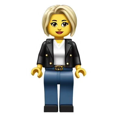 MILEY CYRUS lego full body sticker