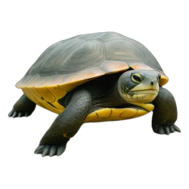 Tortue sur loutre sticker
