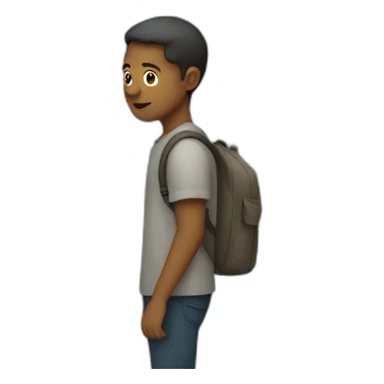 Alone in the Street  sticker