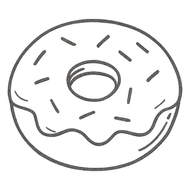 donut sticker