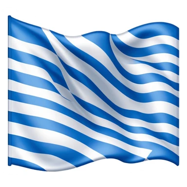 Bavarian flag waving sticker