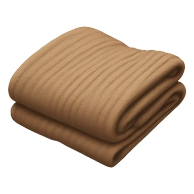 brown Folded blanket sticker