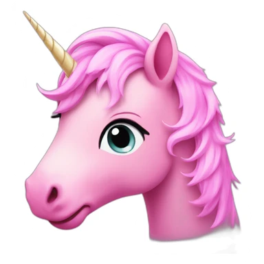 pink unicorns sticker