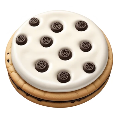 Cookies and cream  sticker