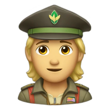 Salut scout sticker