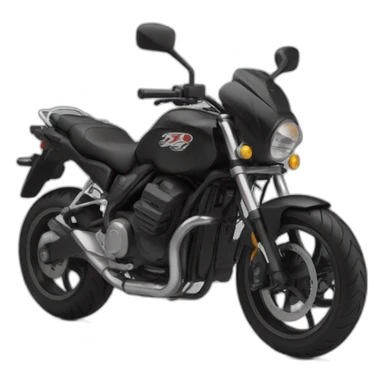 Moto kansas preta sticker