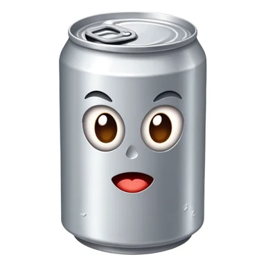 soda can trash sticker