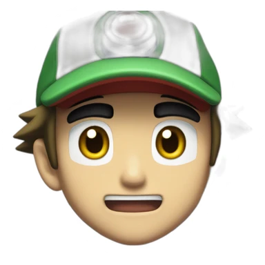 ash ketchum whistling sticker