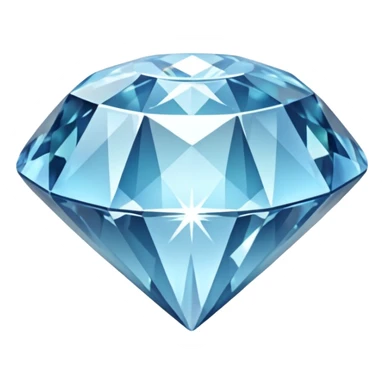 Diamant transparent sticker