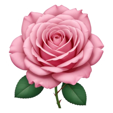 Polaroid photo of a pink rose  sticker