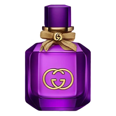 Gucci Mongolia purple perfume  sticker