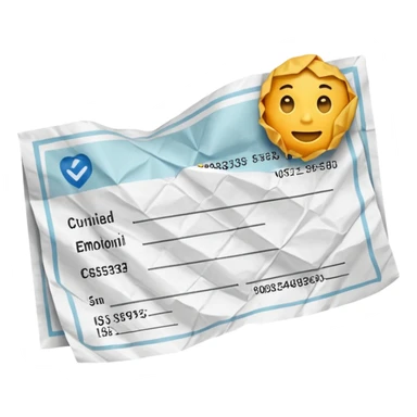 billing check sticker