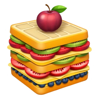 Fruit sando sticker