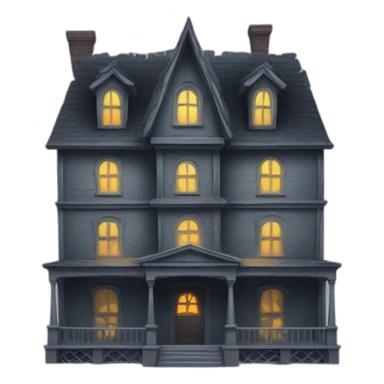 Haunted House sticker