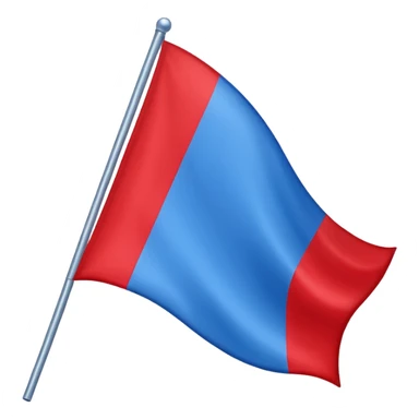 Emoji de drapeau avec les couleurs suivante :  sticker