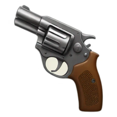 pistolet ensanglanté sticker