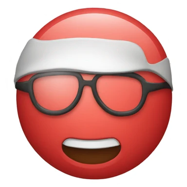 Periódico infinito rojo sticker