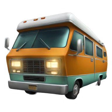 very expensive but haunted horror dream rv camper for Scooby Doo and the kids in the gang  sticker