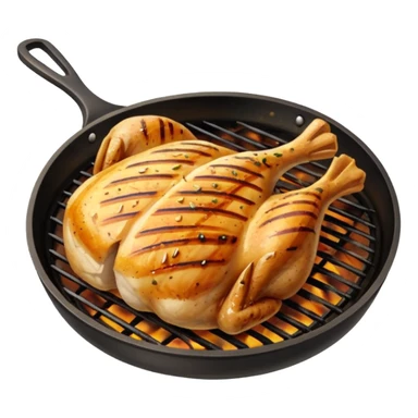 Grilled Chicken breast sticker