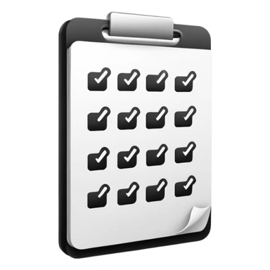 list with a flip or reverse symbol sticker