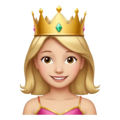 Birthday princes sticker