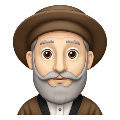 Israeli rabbi puppeteer  sticker
