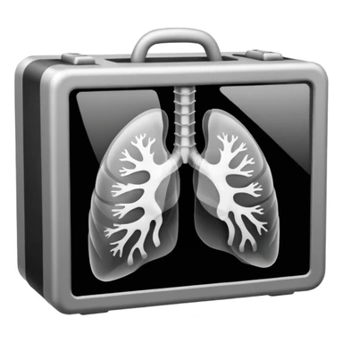 Chest X-ray sticker