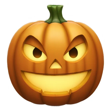 Pumkin not carved sticker