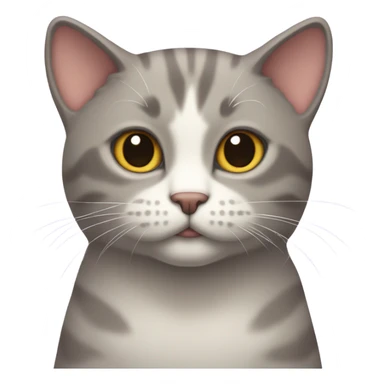 Gato lila sticker