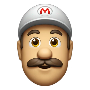 original mario bross face sticker