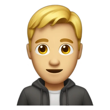 mystery person sticker