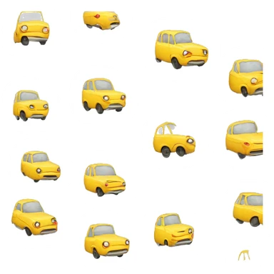  automobile sad emotion sticker